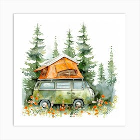 Camper Van 7 Art Print