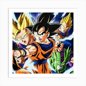 Dragon Ball Super 70 Art Print