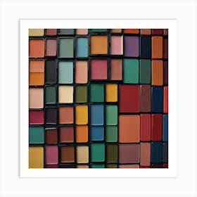 Default Create Unique Design Cosmetics Art Wall 3 Art Print