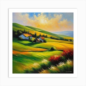 Tuscan Countryside 4 Art Print