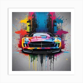 Mercedes Sls 1 Art Print