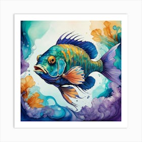 Fish In The Sea 4 Art Print