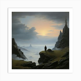 'The Horizon' Art Print