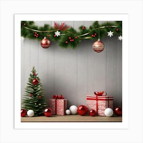 Christmas Decorations 9 Art Print