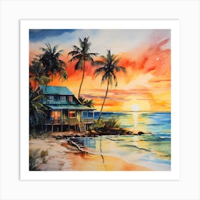 Island Impressions Art Print