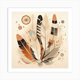 Feathers Art Print