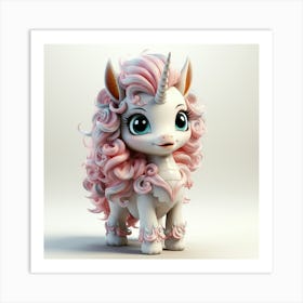 Little Unicorn 29 Art Print