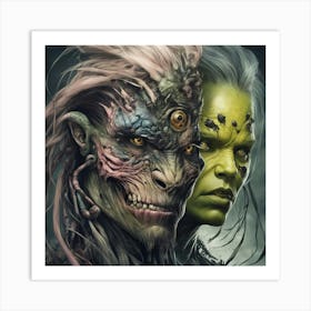 Wrath Of The Gods Art Print