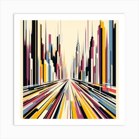 New York City Poster 1 Art Print