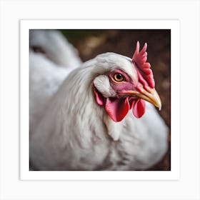 Chicken Art Print