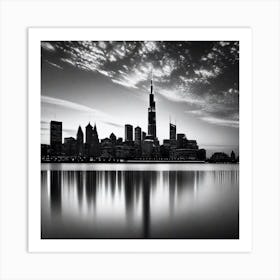 Chicago Skyline 2 Art Print