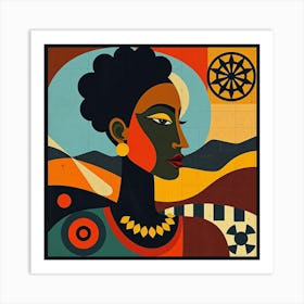 African Woman 2 Art Print