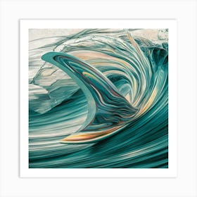 'Waves' 1 Art Print