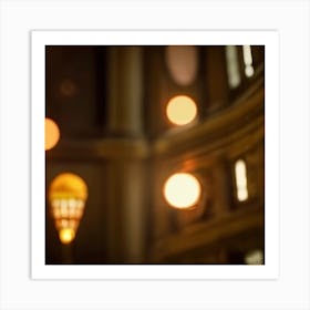 Church Lights Art Print