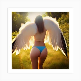 Angel Wingsw Art Print