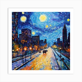 Starry Night 9 Art Print