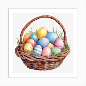 Easter Basket 13 Art Print