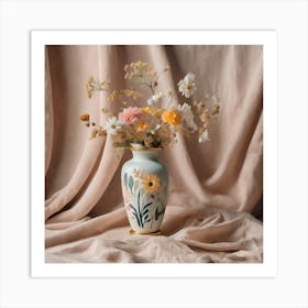 Vase Of Flowers Art Print