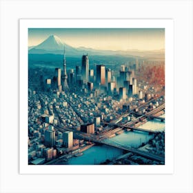 Aerial View Art Print