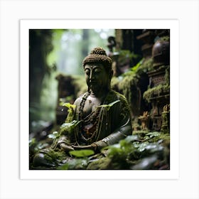 Buddha Series01 Csaba Fikker For Ai Art Depot 9 Art Print