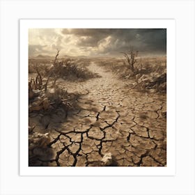 Dry Land 20 Art Print