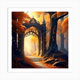 Gateway To The Forest Art Print