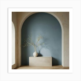 Room With Blue Walls 1 Art Print