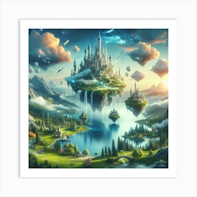 Fairytale Castle Art Print