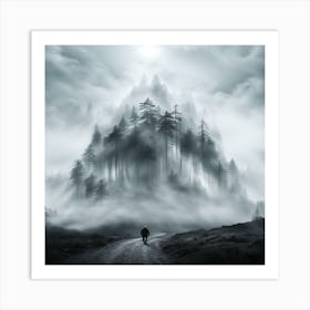 Dark Forest Art Print