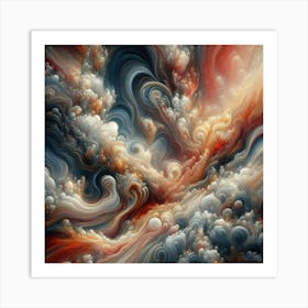 Abstract Painting 7 Art Print