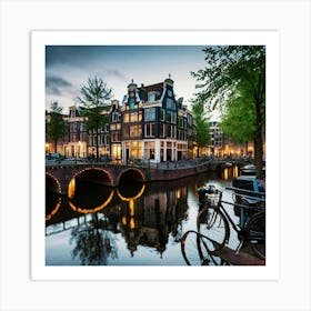 Default Amsterdam 3 Art Print