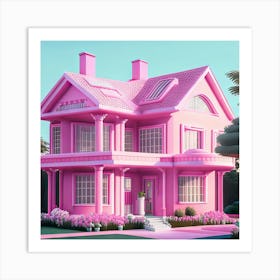 Barbie Dream House (61) Art Print