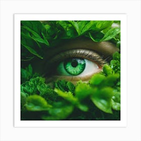 Green Eye 1 Art Print