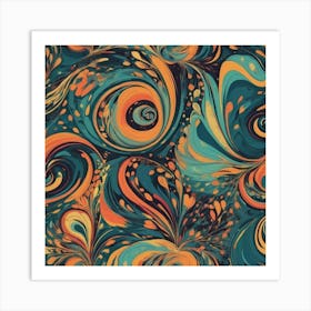 Abstract Pattern Art Print 1 Art Print