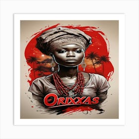 Orixas Art Print