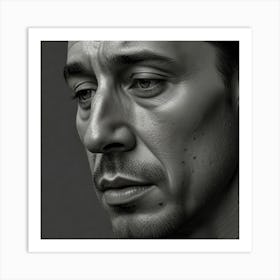 Portrait Of A Man Art Print