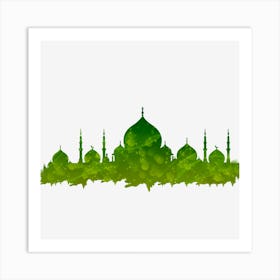 Masjid For Muslim Art Print