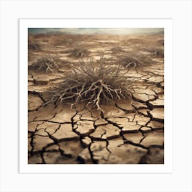 Dry Land 24 Art Print