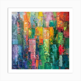 Cityscape 20 Art Print