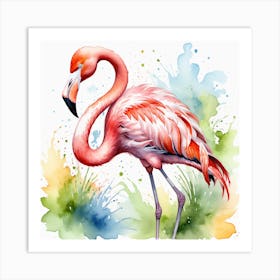 Flamingo 1 Art Print