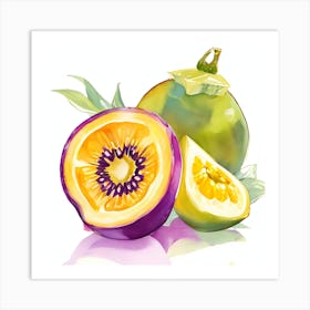 Passion Fruit Art Print