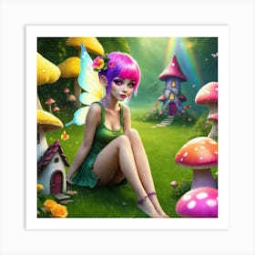 Enchanted Fairy Collection 34 Art Print