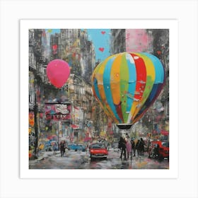 Balloon Art Print