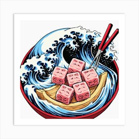 Japanese Ramen 1 Art Print