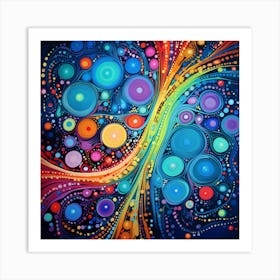 Abstract Painting 128 Art Print