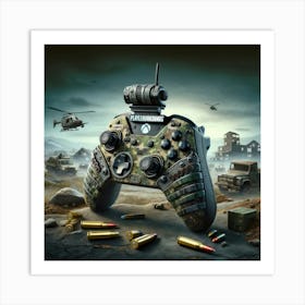 Xbox One Game Cover 1 Art Print