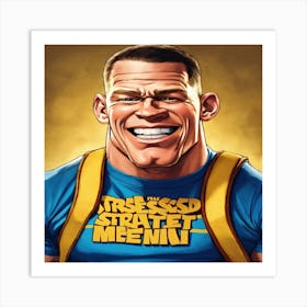 Wwe Superstar Art Print