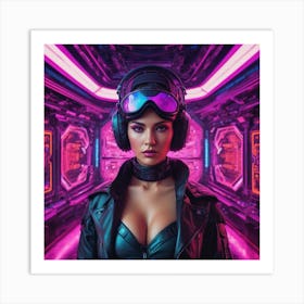 Space Commander Art Print