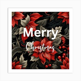 Merry Christmas Art Print