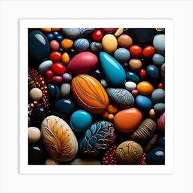 Pebbles 4 Art Print